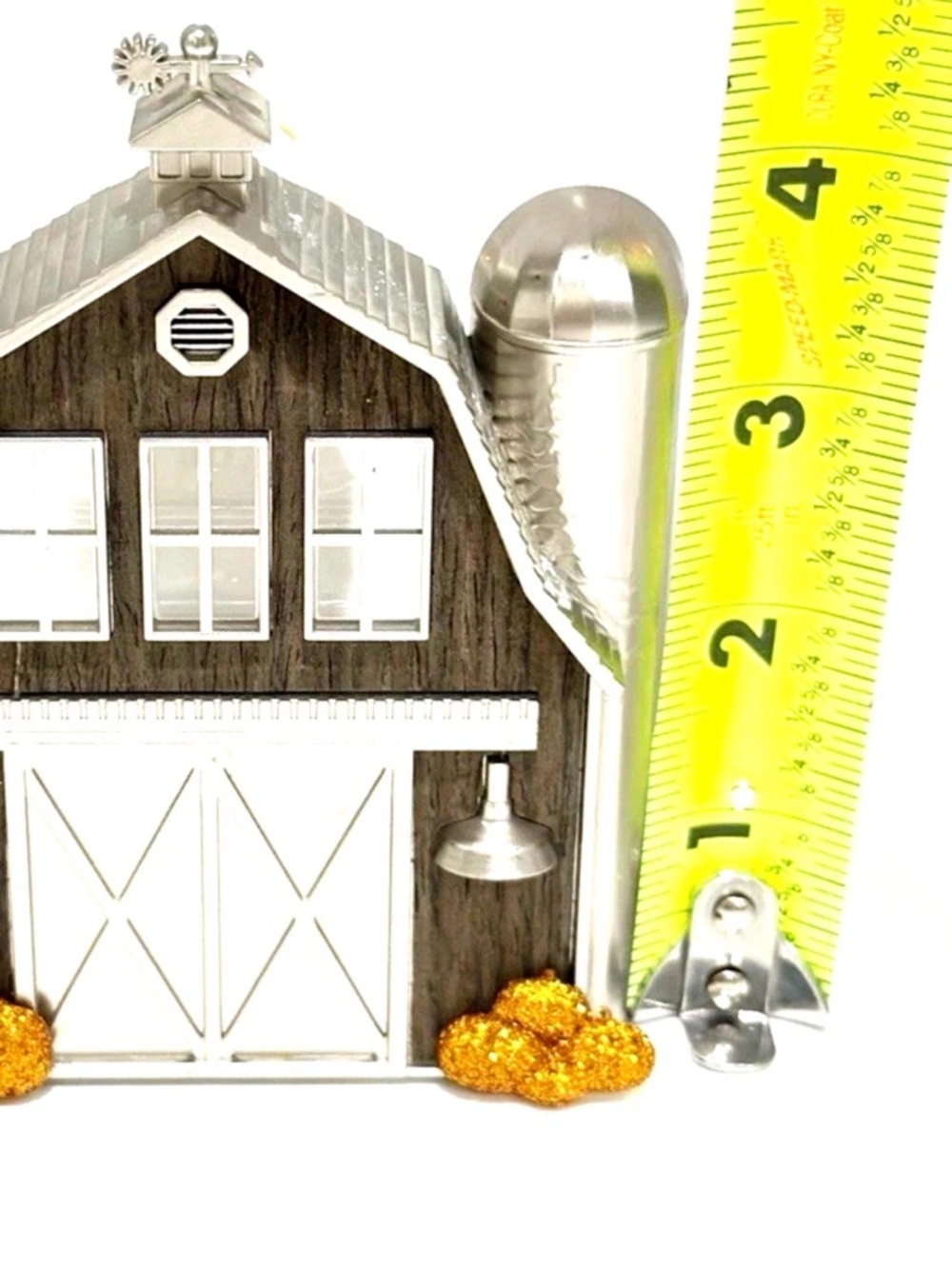 💡BATH & BODY WORKS💡Wallflower CHROME Barn Glitter PUMPKINS FRAGRANCE NIGHTLIGHT - Picture 8 of 10